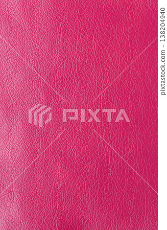 Texture of genuine leather, artificial leatherette pink background Texture of genuine leather, artificial leatherette pink background 138204940