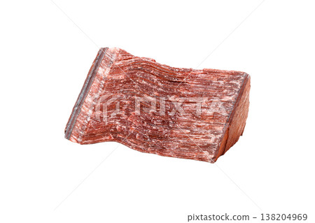 Bull eye mineral stone, tiger's eye in the breed on a white background Bull eye mineral stone, tiger's eye in the breed on a white background 138204969