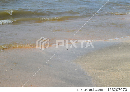 The coast of Sea Azov The coast of Sea Azov 138207670