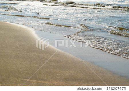 The coast of Sea Azov The coast of Sea Azov 138207675