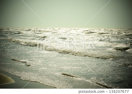 The coast of Sea Azov 138207677