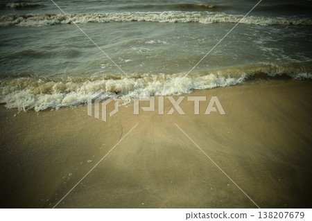 The coast of Sea Azov 138207679