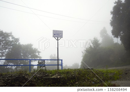 安娜普爾納健行路線的路標 138208494