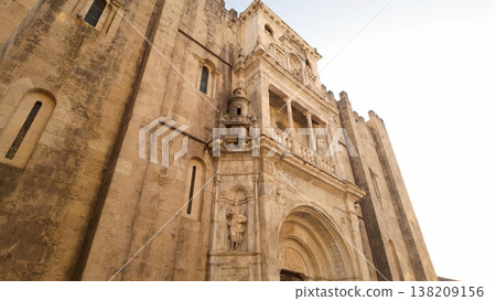 The Old Cathedral of Coimbra, Portugal 138209156