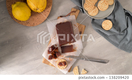 Marmalade in saltwater crackers Marmalade in saltwater crackers 138209420