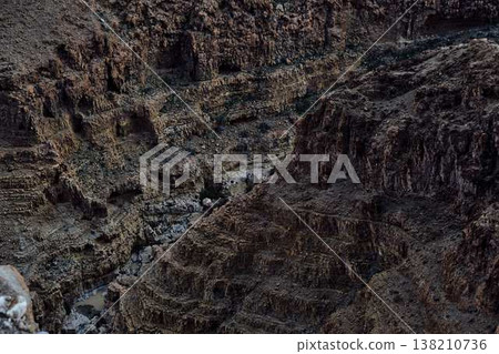 Rock texture background, natural stone surface, abstract cracked desert rocks pattern Rock texture background, natural stone surface, abstract cracked desert rocks pattern 138210736