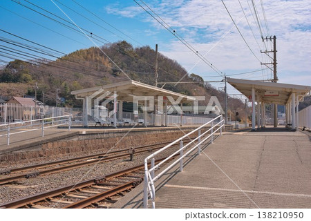 [Umezuji Station] The station closest to the Seto Inland Sea 138210950