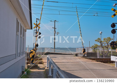[Umezuji Station] The station closest to the Seto Inland Sea 138210960