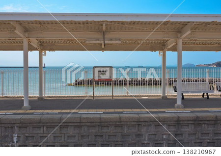 [Umezuji Station] The station closest to the Seto Inland Sea 138210967