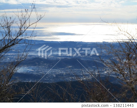 View of the town from Mt. Tōnodake in the Tanzawa Mountains View of the town from Mt. Tōnodake in the Tanzawa Mountains 138211443