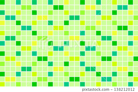 Geometric pattern, square, green, yellow Geometric pattern, square, green, yellow 138212012