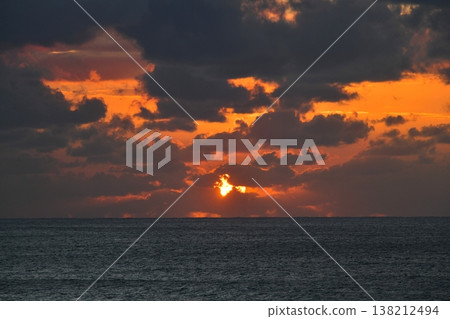 Sunset from Hahajima 138212494