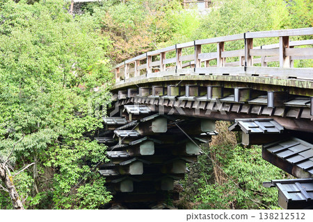 Saruhashi Bridge - One of Japan's Three Most Unusual Bridges Saruhashi Bridge - One of Japan's Three Most Unusual Bridges 138212512