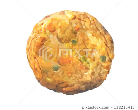 炸蔬菜天婦羅（圓形） 138213413