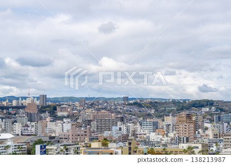 從洋次郎眺望鹿兒島市 138213987