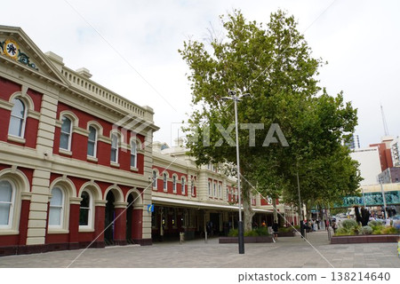 A view of Perth Station, Western Australia A view of Perth Station, Western Australia 138214640