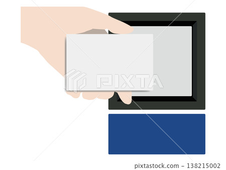 Ticket gate and card 138215002