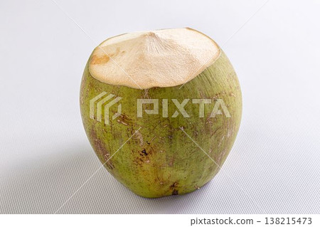 Green fresh coconut for drink 138215473