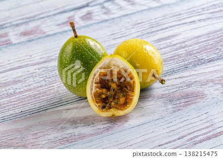 Sweet juice tropical exotic maracuya Sweet juice tropical exotic maracuya 138215475
