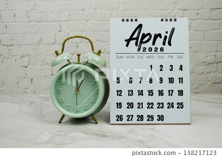 April 2026 monthly calendar on chalkboard for planning and management April 2026 monthly calendar on chalkboard for planning and management 138217123