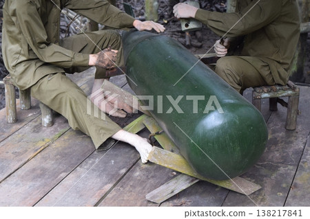 Recycling of unexploded ordnance Recycling of unexploded ordnance 138217841