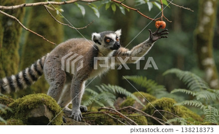 lemurs katta lemurs katta 138218373