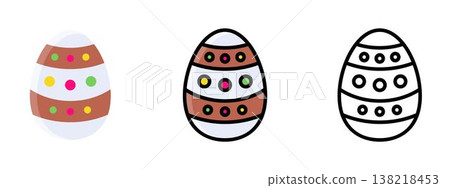 Decorated Easter Egg 138218453