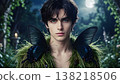 Black Butterfly and the Young Man 138218506