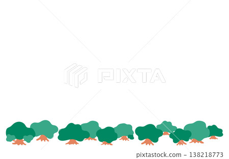 夏季綠樹的插圖 夏季綠樹的插圖 138218773