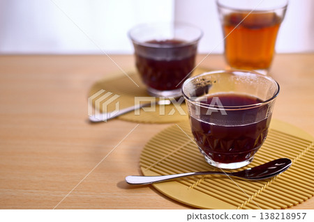 看起來很美味的冰葡萄果凍 看起來很美味的冰葡萄果凍 138218957