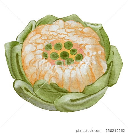 Hand folded Thai Lotus Flower Bud for Religious Offering 138219262
