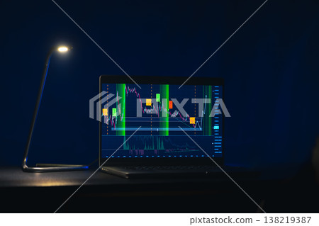 Trading stock. Stock market. Business graph. Trading investment. Broker. Stock exchange market. Trading stock. Stock market. Business graph. Trading investment. Broker. Stock exchange market. 138219387