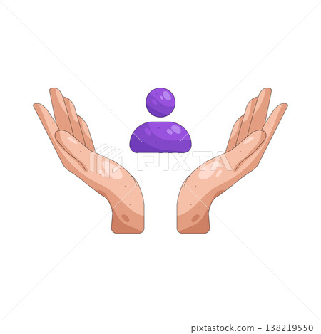 Illustration of Protect people 138219550