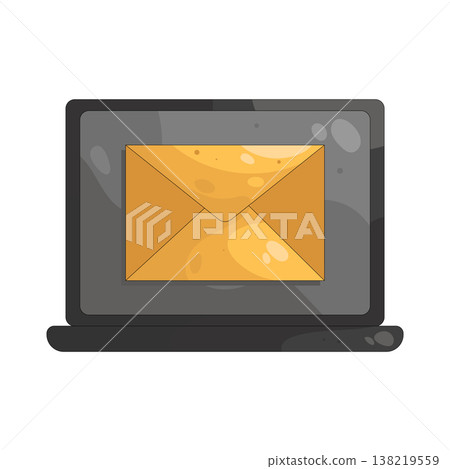 Illustration of Email Illustration of Email 138219559
