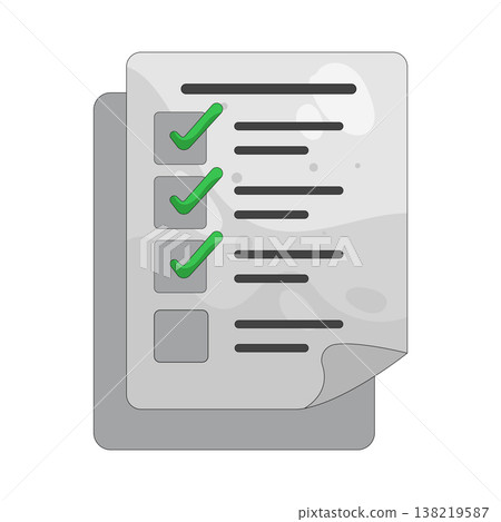 Illustration of survey  138219587