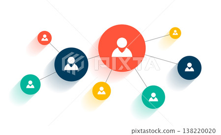 people social team connecting concept background for digital marketing 138220020