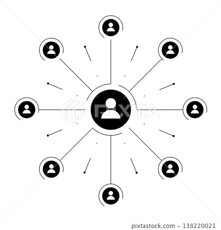 people team digital connection template for network marketing 138220021