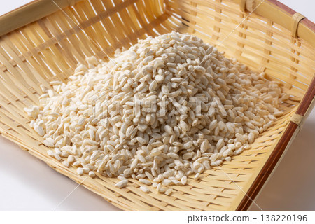 Rice koji, a traditional Japanese fermented food. 138220196