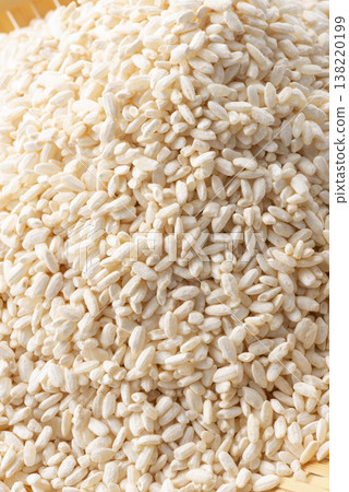 Rice koji, a traditional Japanese fermented food. Rice koji, a traditional Japanese fermented food. 138220199