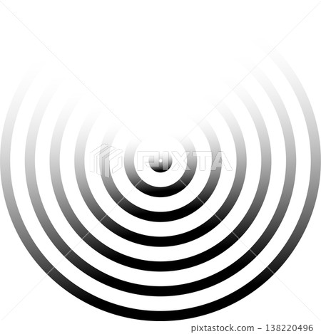 Circle lines gradient. Creative design Circle lines gradient. Creative design 138220496