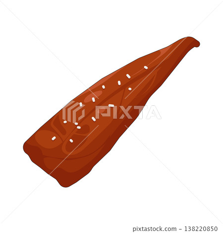 Illustration of Smoked fish Illustration of Smoked fish 138220850
