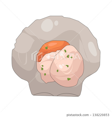 Illustration of Scallop  138220853