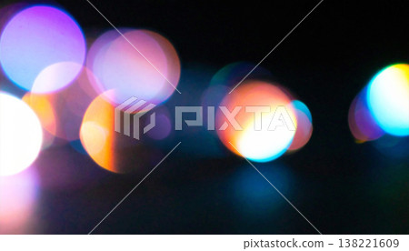 Beautiful abstract bokeh lamp effect design Beautiful abstract bokeh lamp effect design 138221609