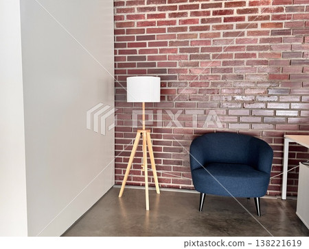 stylish modern designer chairs in the interior 138221619