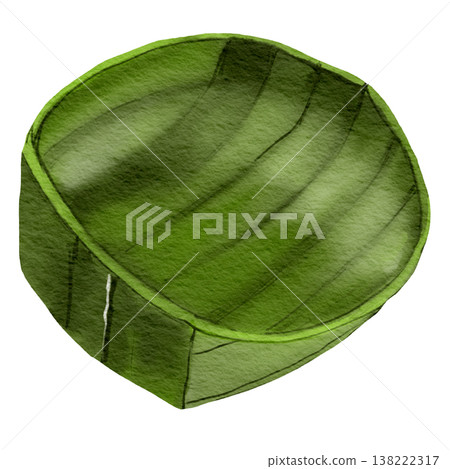 Title: Traditional Thai Handmade Banana Leaf Container or Krathong 138222317
