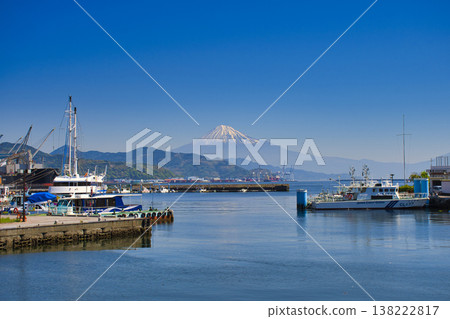 [Shizuoka Prefecture] Mount Fuji as seen from Shimizu Marine Park 138222817