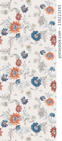 Hand Drawn Floral Illustrations 138223265