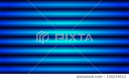 Blue Neon Glowing Horizontal Lines Abstract Background Blue Neon Glowing Horizontal Lines Abstract Background 138224012