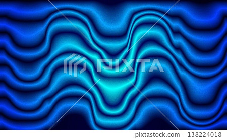 Blue Abstract Wavy Layers Background Blue Abstract Wavy Layers Background 138224018