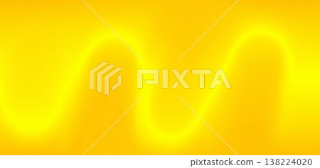Yellow Glowing Wave Gradient Abstract Background 138224020